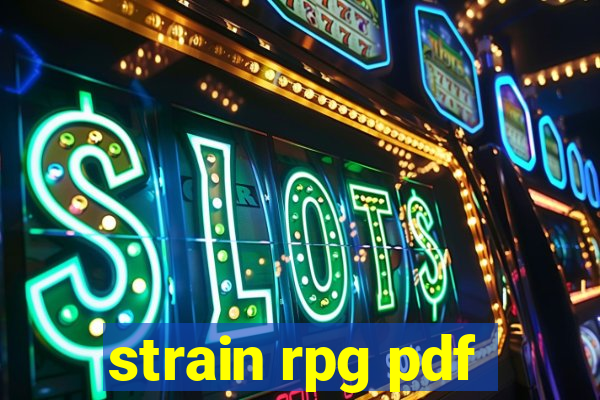 strain rpg pdf